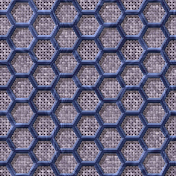 Wire mesh fabric seamless generated hires texture — Stock Photo, Image