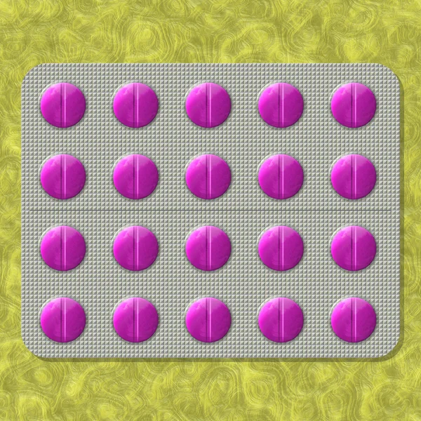 Tabletten gegenereerd hires textuur — Stockfoto