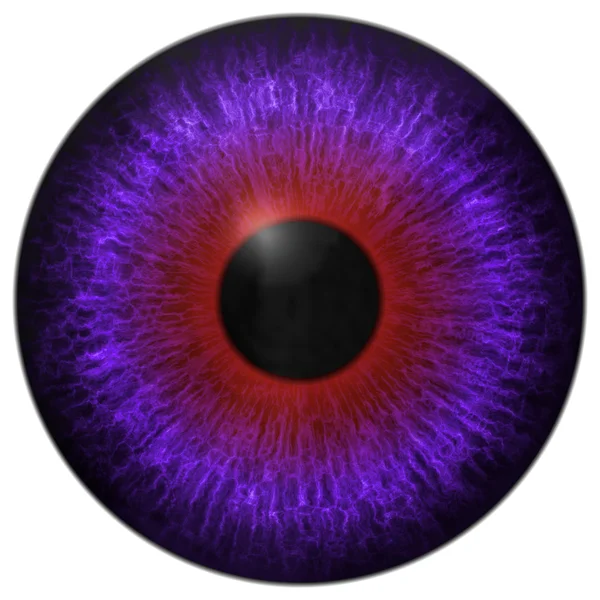 眼睛虹膜生成员工纹理 — 图库照片
