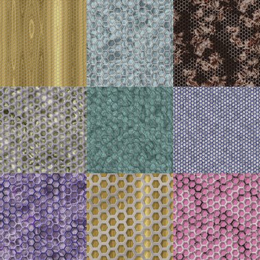 Tel örgü kesintisiz dizi dokular oluşturulan