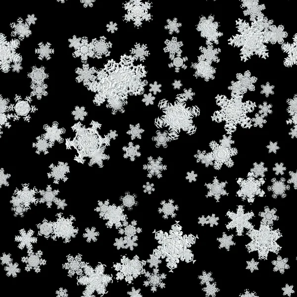 Snowfall gerado textura — Fotografia de Stock