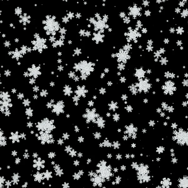 Textura generada sin costuras nevadas — Foto de Stock