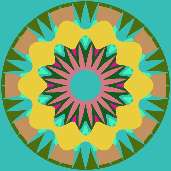 Mandala sieraad gegenereerd textuur — Stockfoto