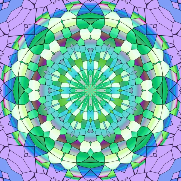 Mandala ornamento generato texture — Foto Stock