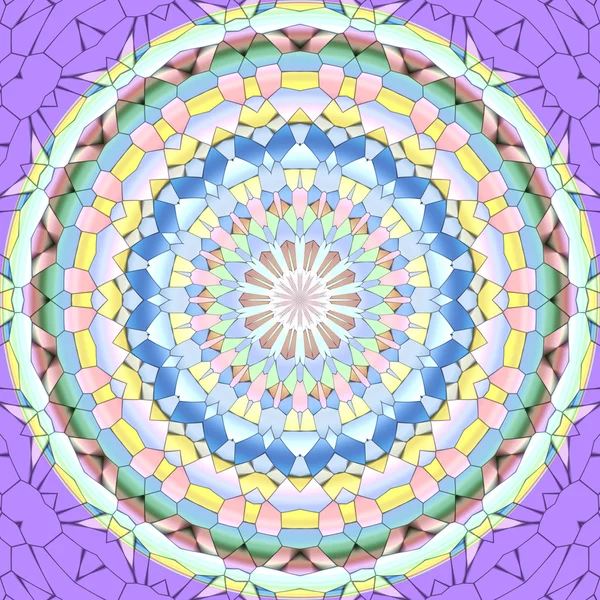 Ornamento Mandala generado textura —  Fotos de Stock