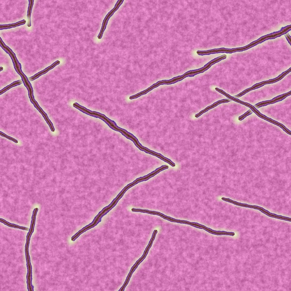 Texture d'embauche générée sans couture Ebola — Photo