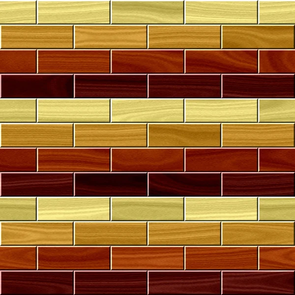 Patrón de piso de madera sin costura genera contrata textura — Foto de Stock