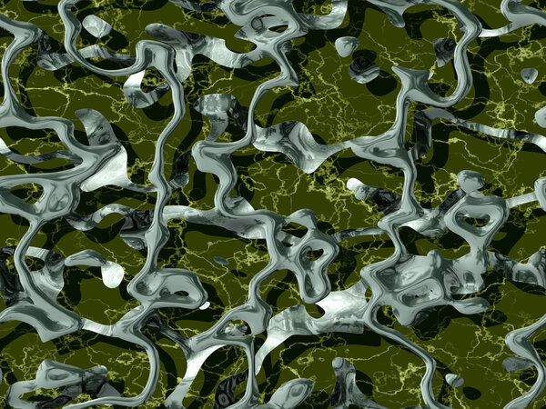 Metal waves seamless generated hires texture