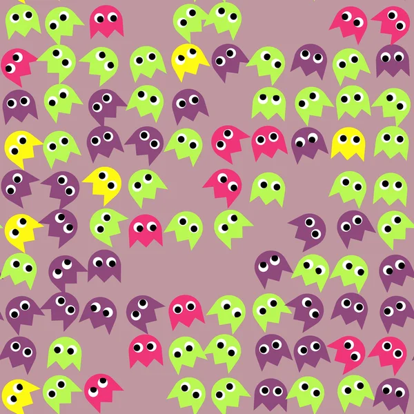 Oyun canavarlar sorunsuz oluşturulan desen