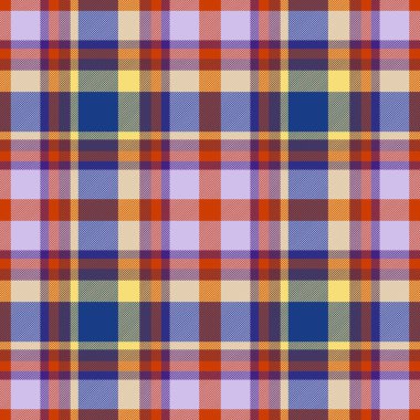 tartan Dikişsiz üretilen hires doku