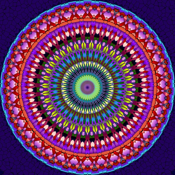 Mandala oluşturulan süsleme doku