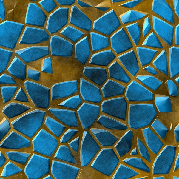 Pedras de pavimentação abstrato sem costura gerada contrata textura — Fotografia de Stock