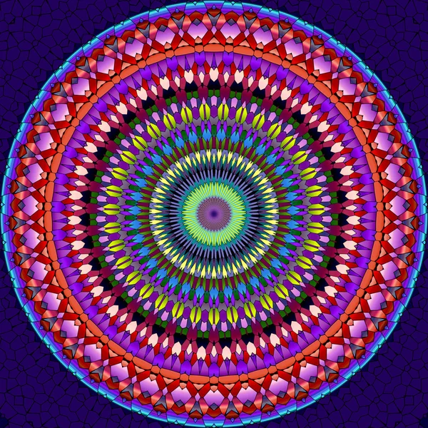 Mandala sieraad gegenereerd textuur — Stockfoto