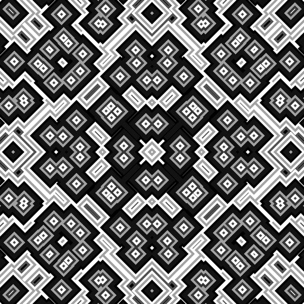 Kostky kaleidoskopický bezešvé generované textura — Stock fotografie