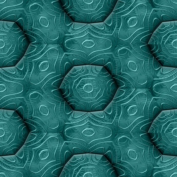 Mayan ornaments seamless hires generated texture — Stock Photo, Image