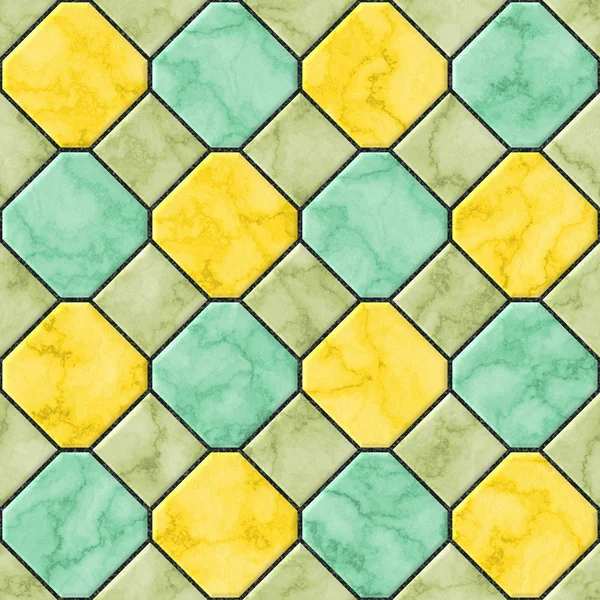 Floor tiles seamless generated hires texture — Stock Photo, Image
