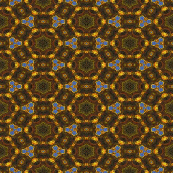 Kaleidoscopic seamless generated texture — Stock Photo, Image