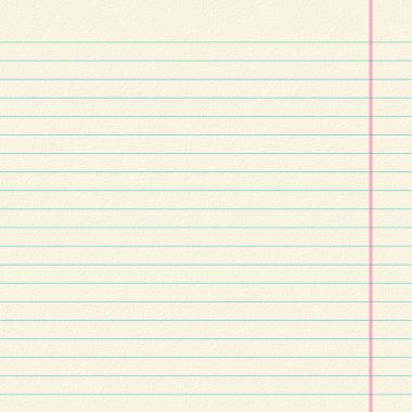 Oluşturulan notepaper doku