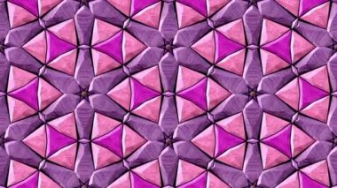 Cam mozaik sürekli değişen oluşturulan sorunsuz döngü video