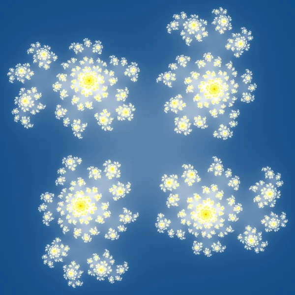 Modèle floral fractal — Photo
