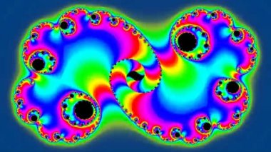 Gökkuşağı fraktal video