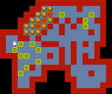 Kasalar, retro tarzı oyun pixelated grafik
