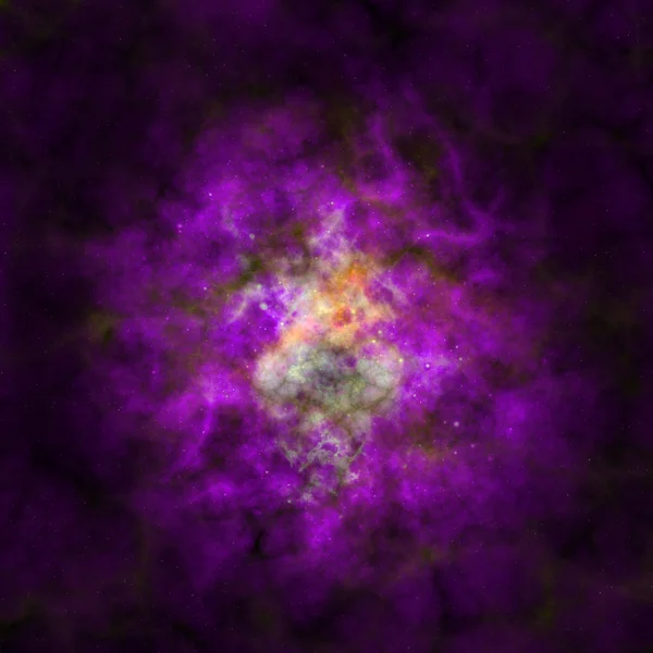 Estrelas abstratas nebulosa gerada textura — Fotografia de Stock