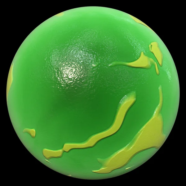 Organiczny piłka generowane tekstury — Zdjęcie stockowe