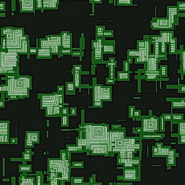 Circuito cuadrados de textura generada sin costuras — Foto de Stock