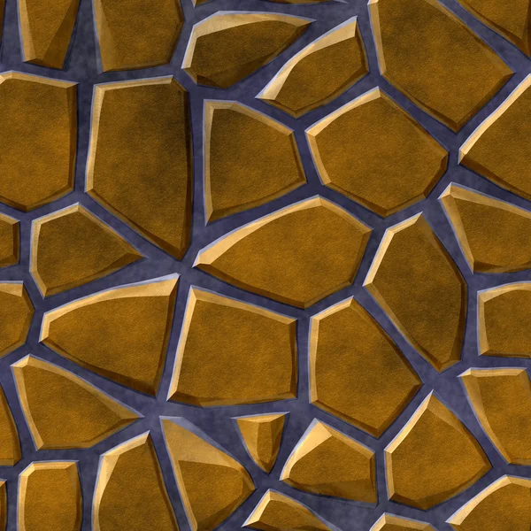 Paving stones seamless generated texture — Stock Photo, Image