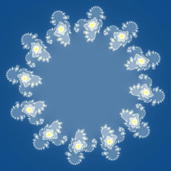 Fractal floral pattern — Stock Photo, Image