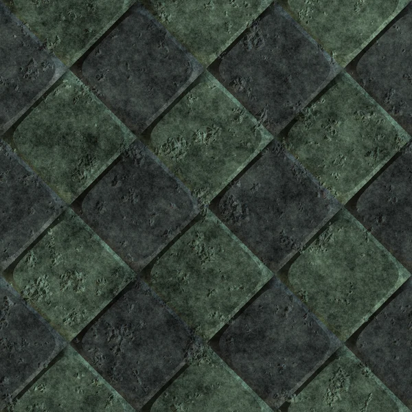 Old tiles seamless generated texture — Stock Photo, Image