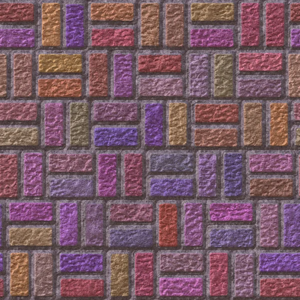 Brick pavement generated teture — Stock Photo, Image