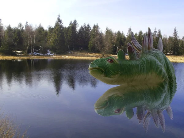 Lochness canavarı — Stok fotoğraf