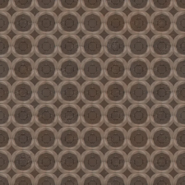 Rusted iron plate seamless generated texture — Stock Photo, Image