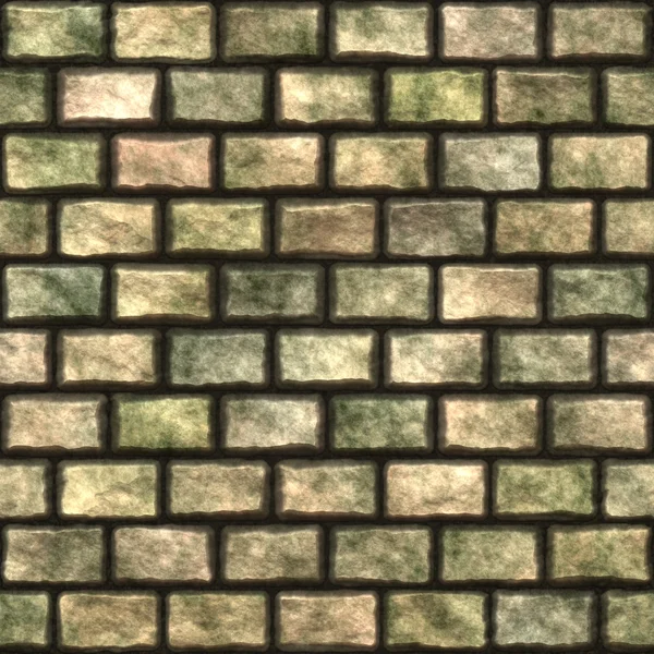 Stone wall seamless generated texture — Stock Photo, Image
