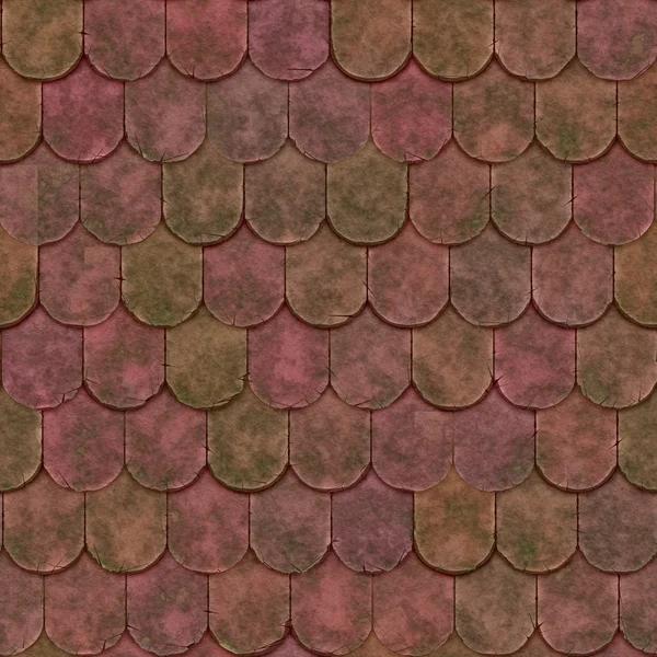 Oud dak naadloze gegenereerd textuur — Stockfoto