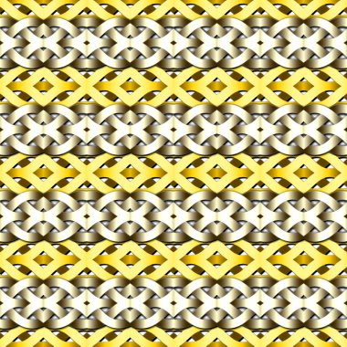 Celtic oluşturulan dekorasyon sorunsuz doku dalgalar