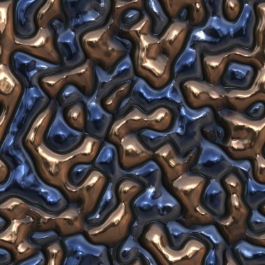 Metal sorunsuz oluşturulan doku darbelere