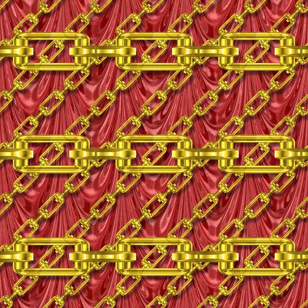 Железные цепи с бесшовной текстурой — стоковое фото