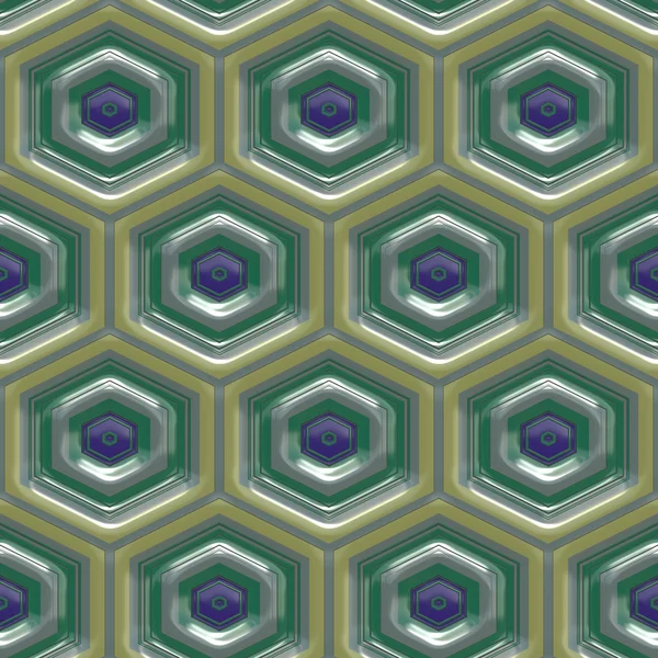 Kaleidoscopic mosaic pattern seamless generated texture — Stock Photo, Image