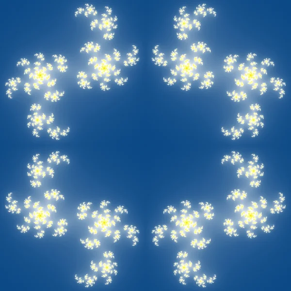Modèle floral fractal — Photo