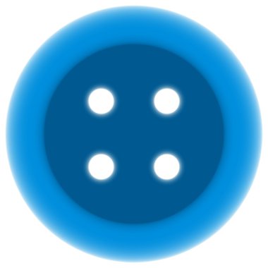 Dikiş düğme doku oluşturulan