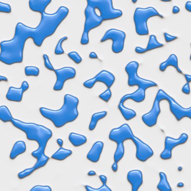 Su damlaları sorunsuz doku oluşturulan