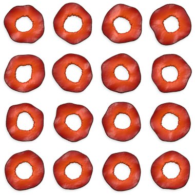 Dilimlenmiş meyve oluşturulan doku