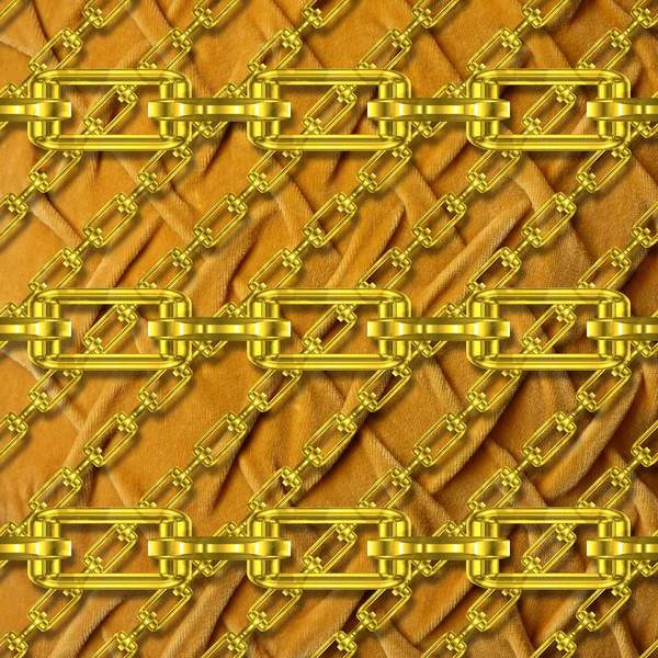 Żelaznymi łańcuchami z pluszu tekstura — Zdjęcie stockowe