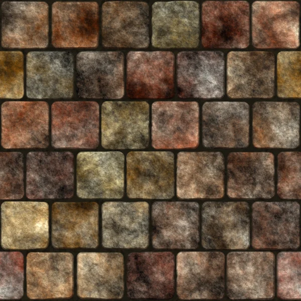 Kamenná zeď bezešvé generované textura — Stock fotografie