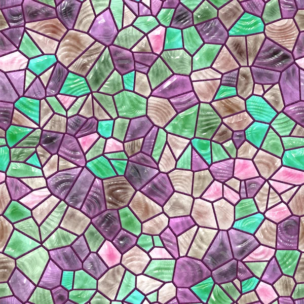 Mosaïque de verre texture générée sans couture — Photo