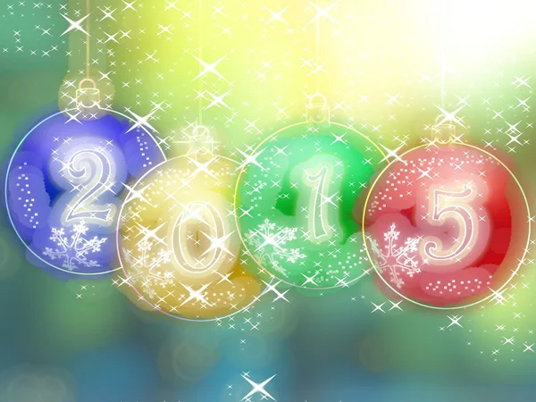 С Новым 2015 годом! — стоковое фото