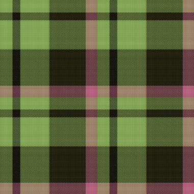 Ekose tartan sorunsuz oluşturulan doku